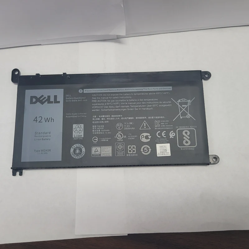 OEM Dell 42Wh 11.4V Battery Type WDX0R