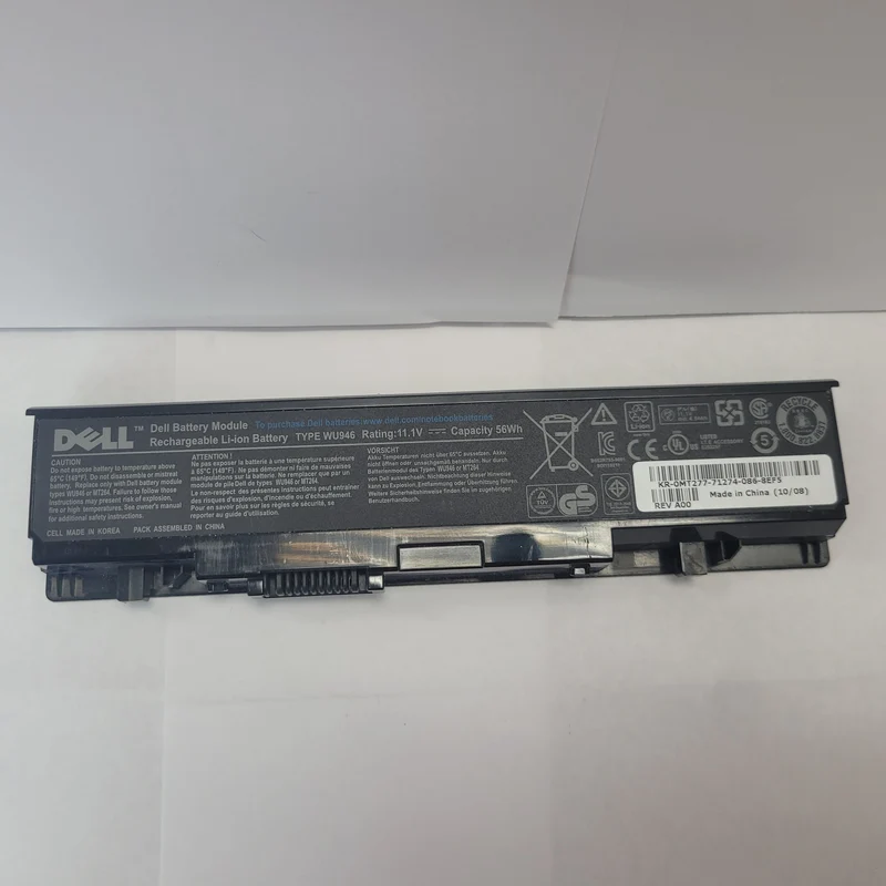 (Used) Dell 56Wh Type WU946 Rechargeable Li-ion Battery