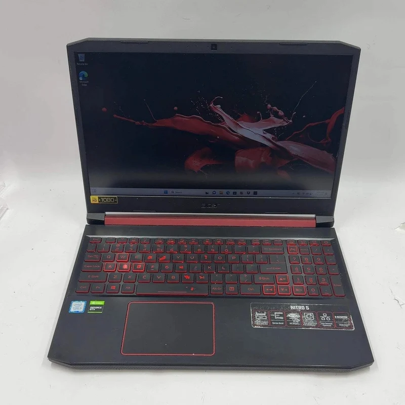 Acer Nitro 5 AN515-54 15.6" Gaming Laptop Intel Core i5-9300H 8GB RAM 256GB SSD Windows 11 Home, NVIDIA GeForce GTX 1650, BACKLIT KEYS