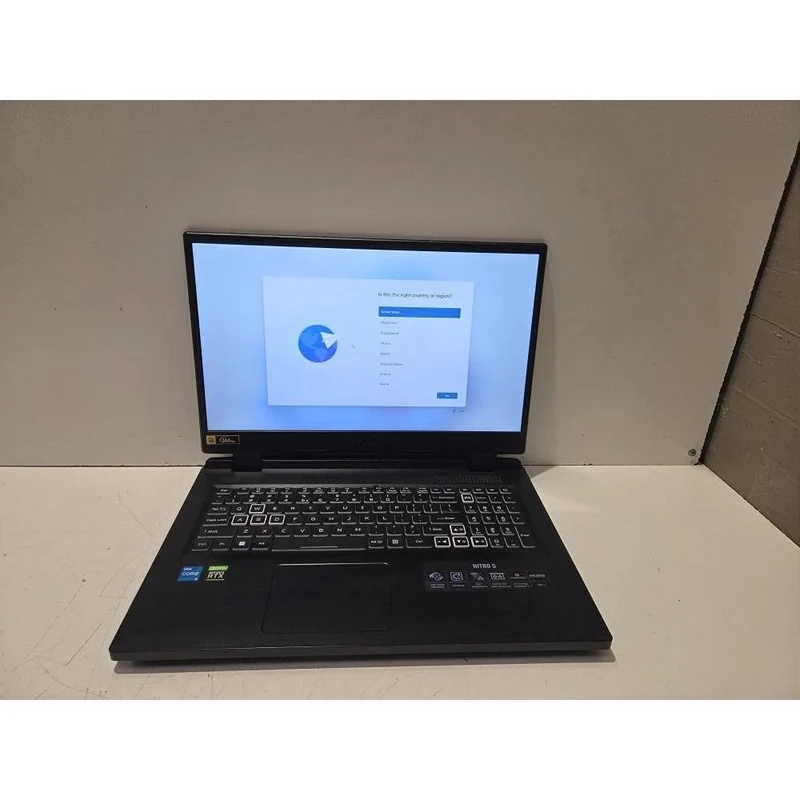 ACER NITRO 5 AN517-55-58G4, 15.6" FHD, 144Hz, Gaming Laptop Intel Core i5-12500H @ 1.50 GHz (16GB RAM, 256GB NVMe SSD + 512GB NVMe SSD) Windows 11, NVIDIA GEFORCE RTX 3050, BACKLIT KEYS, THUNDERBOLT 4 KILLER, WIFI 6