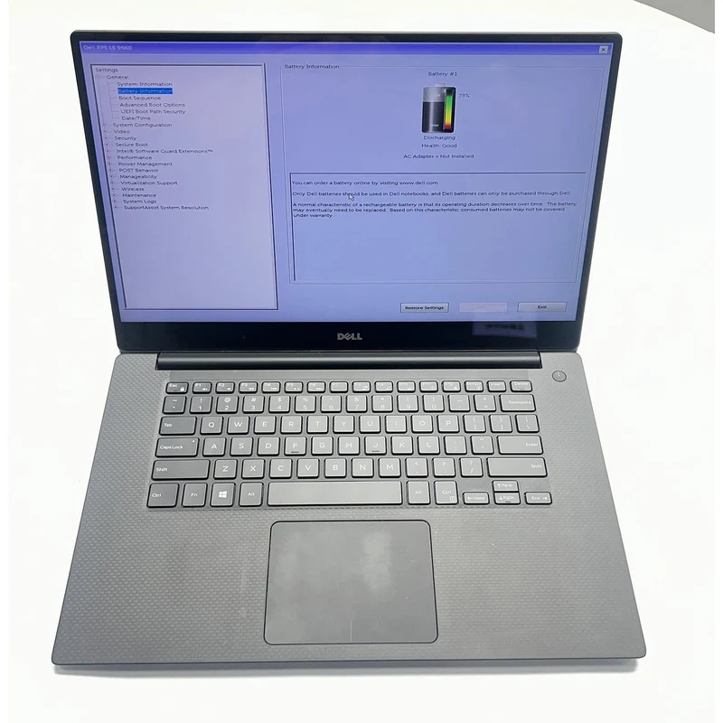 Dell XPS 15 9560 15" TOUCHSCREEN Laptop Intel Core i7-7700HQ @ 2.80 GHz 16GB RAM 250GB SSD Windows 11 Pro NVIDIA GeForce GTX 1050 BACKLIT KEYS
