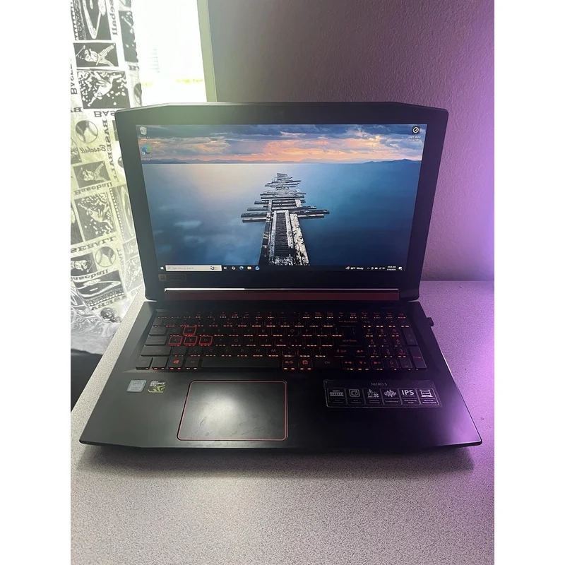 Acer Nitro 5 AN515-53, 15.6" Gaming Laptop, Intel Core i5-8300H @ 2.30 GHz (16GB RAM, 512GB SSD + 1TB HDD) Nvidia GTX 1050, Windows 11, Backlit Keys