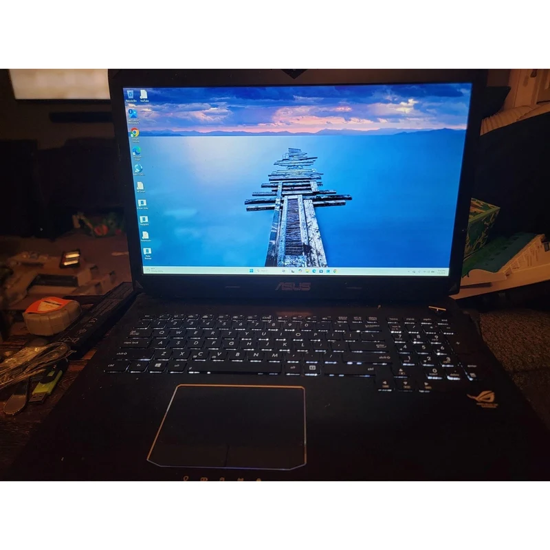 ASUS G750JZ 17" Gaming Laptop i7-4700HQ 2.40GHz (24GB RAM 500GB HDD) Win11 Home BACKLIT KEYS NVIDIA GeForce GTX 1650