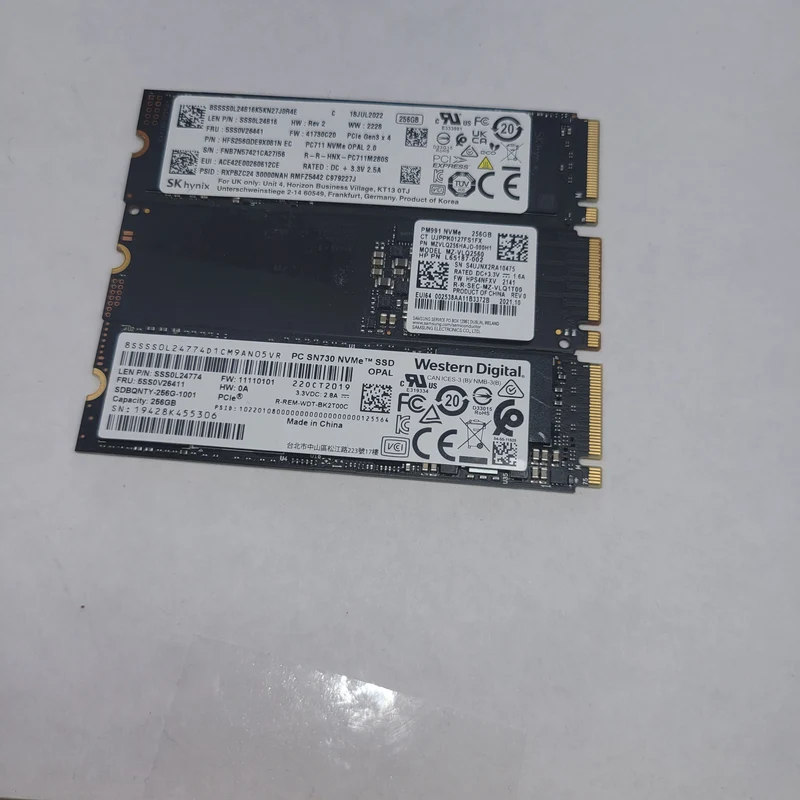 256GB M.2 NVMe SSD 2280