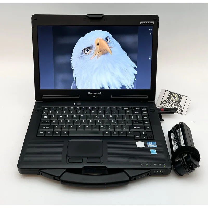Panasonic Toughbook CF-53 MK3, Rugged, 14″ HD Display, Intel Core i5-3rd Gen @ 2.70 GHz (8GB RAM, 256GB SSD) Windows 10 + Microsoft Office
