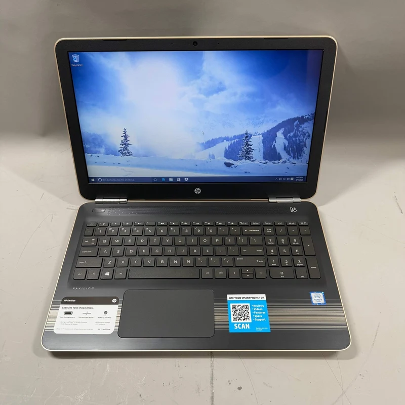 Gold HP Pavilion 15-AU020WM 15.6" Laptop Intel Core i5-6200U @ 2.4GHz (8GB RAM, 1TB HDD) CD DVD WINDOWS 11