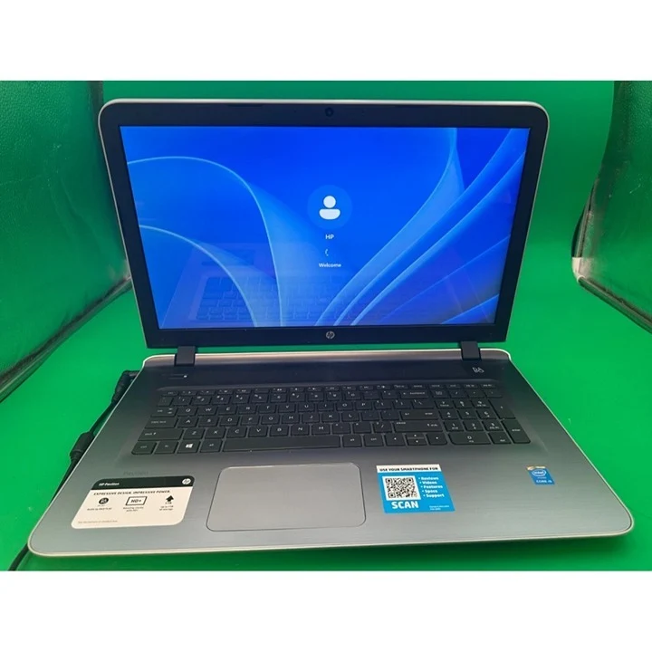 HP Pavilion 17-G192DX 17.3” HD Laptop, Intel Core i5-5200U @ 2.20 GHz (8GB RAM, 1TB HDD) CD DVD, Windows 10 Home, New Battery, Silver