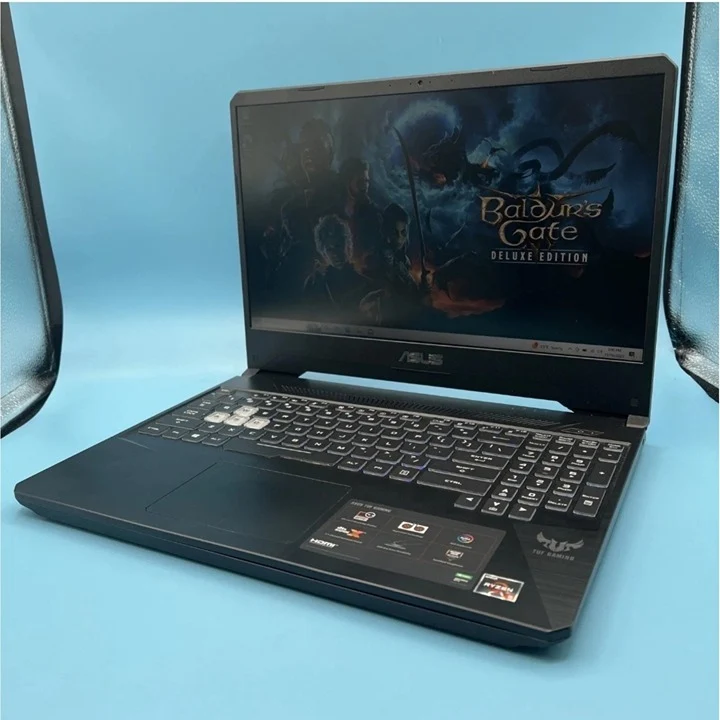 ASUS FX505DT 15.6" GAMING LAPTOP AMD Ryzen 5 3550H @ 2.1GHz (12GB RAM, 128GB SSD + 1TB HDD) NVIDIA GeForce 1650 - Windows 11 - CD/DVD, RGB KEYBOARD, 120Hz REFRESH RATE