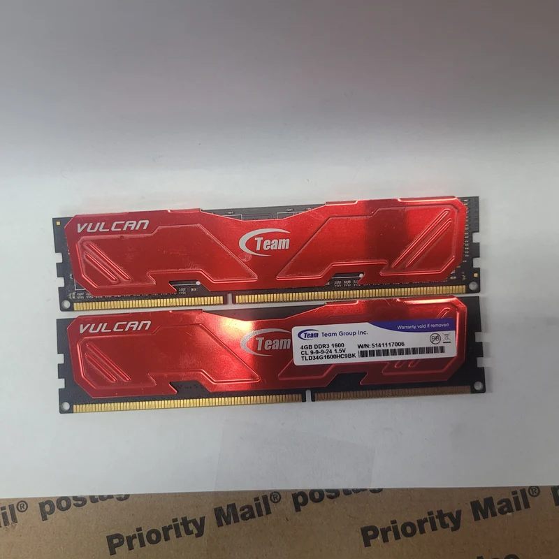 Team Group Vulcan 4GB DDR3-1600