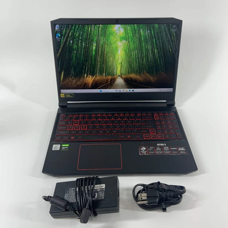 Acer Nitro 5 AN515-55, 15.6" Intel Core i5-10300H (8GB RAM, 256GB SSD) GTX 1650 Ti, Backlit Keyboard, Windows 11