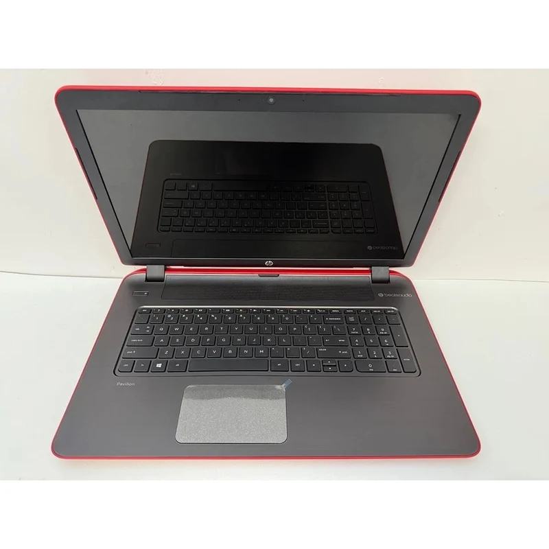 RED HP Pavilion 17, Beats Audio 17-F137DS, 17.3" Laptop, AMD A4-6210 @ 1.80GHz (8GB RAM, 1TB HDD) CD DVD, Webcam, Windows 10 Pro