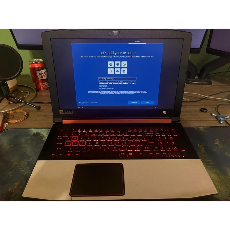 Acer Nitro 5 AN515-53-55G9, 15.6" GAMING Laptop, Intel Core i5-8300H @ 2.3GHz (32GB RAM 256GB NVME + 2TB SSD) NVIDIA GTX 1050 Ti, Windows 11