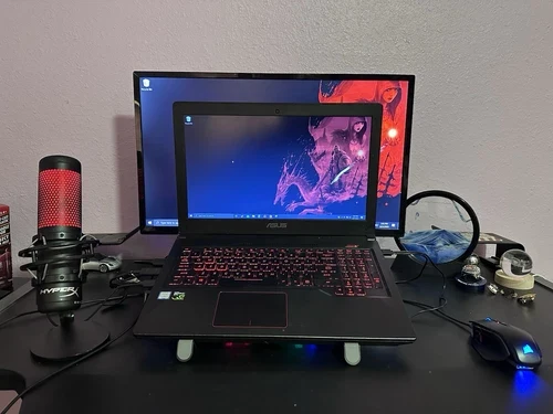 GAMING BUNDLE Asus FX503VD Powerful Gaming Laptop 15.6” Intel Core i5-7300HQ @ 2.50GHz (24GB DDR4, 256GB NVME SSD + 1TB HDD) GeForce GTX 1050 2GB Windows 11 – FX503VD