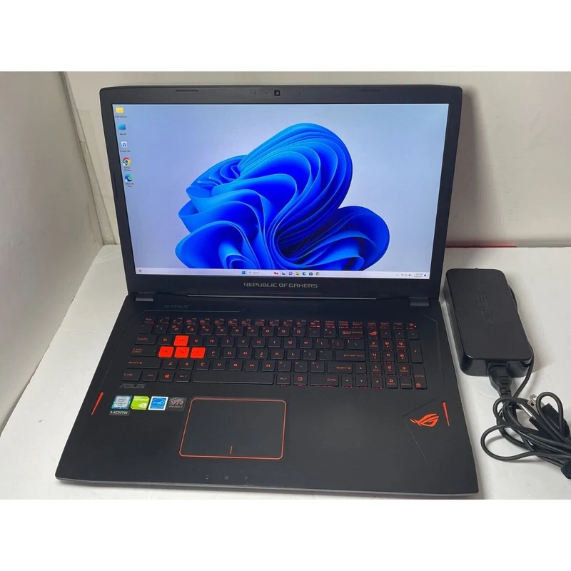 Asus ROG Strix 17.3” Gaming Laptop GL702VM, Intel Core i7-6700HQ @ 2.60GHz (16GB RAM, 256GB SSD, 1TB HDD) NVIDIA GEFORCE GTX 1060 3GB, Windows 11 Gaming PC
