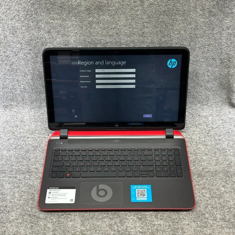 HP Pavilion Beats by Dre Special Edition 15 TOUCHSCREEN Laptop 15.6" (8GB RAM, 256GB SSD) WEBCAM WI-FI HDMI WINDOWS 11 (15-P390NR)