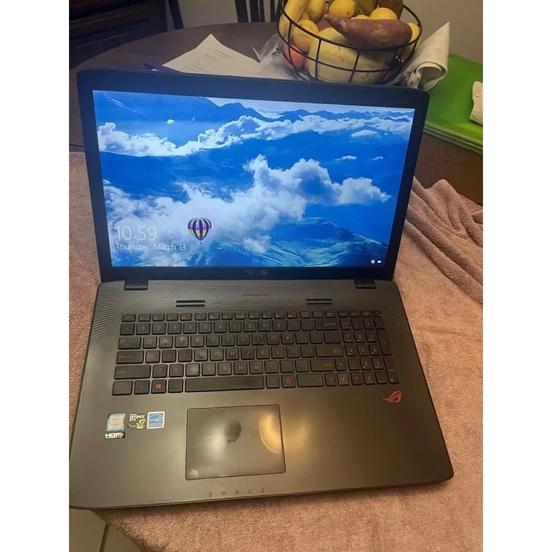 ASUS ROG GAMING LAPTOP, GL752VW, 17.3" Intel Core i7-6700HQ @ 2.60 GHz (16GB RAM, 128GB + 1TB HDD) NVIDIA GTX 960M