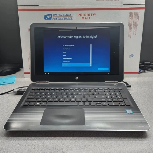 HP PAVILION 15.6" FHD TOUCHSCREEN Laptop, Intel Core i5-7200U @ 2.5 GHz (12GB DDR4 RAM, 500GB SSD) Windows 10 (15-AU123CL)