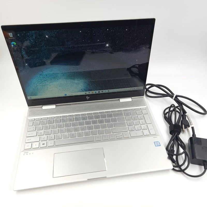 HP ENVY X360 15M-CN0012DX, 15.6" TOUCHSCREEN, INTEL CORE I7-8550U @ 1.80GHZ, 256GB, 12GB, Windows 11