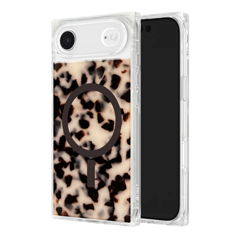 Flaunt Square Blonde Tortoise Shell for iPhone Air