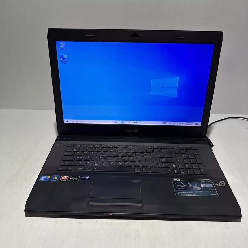 ASUS ROG G73JH, 17.3" Gaming Laptop, Intel Core i7-Q720 (16GB RAM, 1TB HDD) Radeon HD 5870 Windows 10 CD DVD Notebook PC
