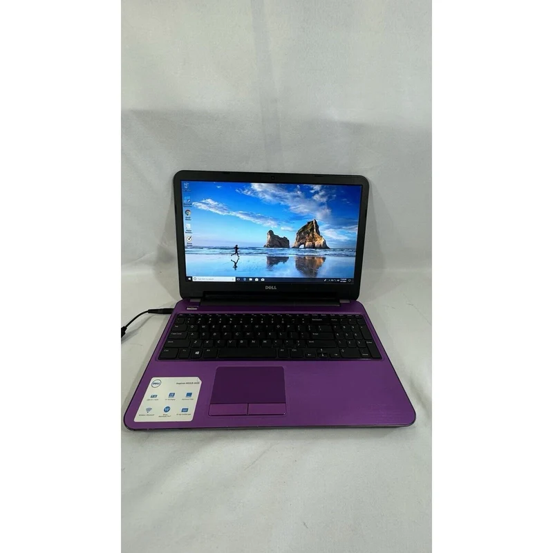 PURPLE DELL INSPIRON M531R-5535 15.6" Intel Core i3 @ 1.90GHz (4GB RAM, 500GB HDD) CD DVD WINDOWS 10