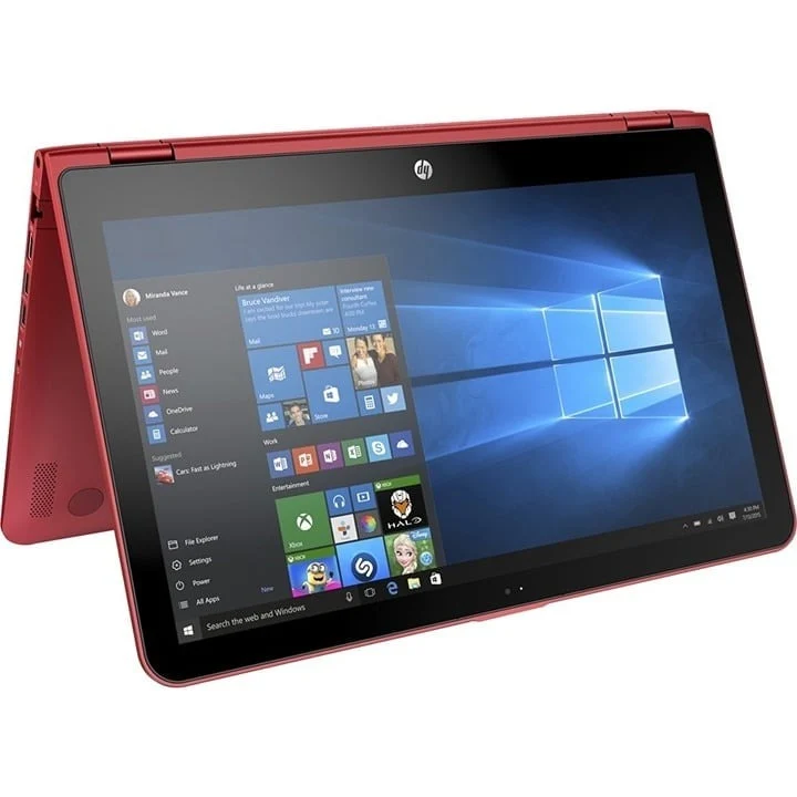 HP Pavilion x360 15-bk074nr, 15.6" TOUCHSCREEN DISPLAY, 2-IN-1 LAPTOP, INTEL CORE I5-6th Gen. (8GB RAM, 1TB HDD) BACKLIT KEYBOARD, WINDOWS 11