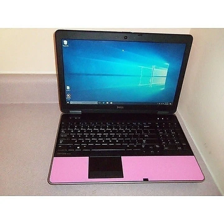 PINK DELL LATITUDE, E6540, 15.6" LAPTOP, INTEL CORE i5 (16GB DDR3, 256GB SSD) WINDOWS 10 PRO - DVD/CD, BACKLIT KEYBOARD