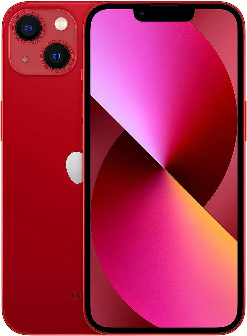 Apple iPhone 13, 5G Phone, 512GB 6.1" GSM Factory Unlocked Smartphone, 12MP - Red