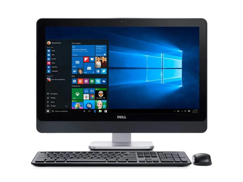 DELL OPTIPLEX 9020 AIO 23" TOUCHSCREEN, Intel Core i7-4770S CPU @ 2.90 GHz (16GB RAM, 128GB SSD) CD/DVD Windows 10 Pro