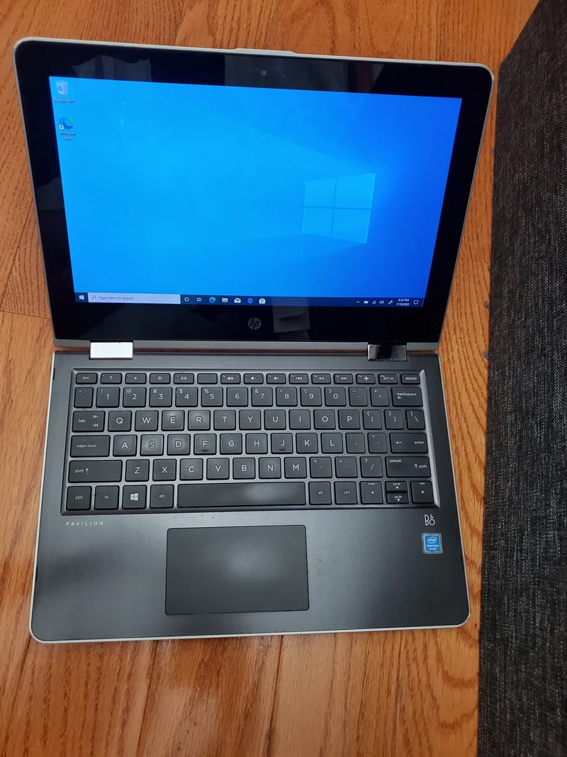 HP Pavilion x360 11m-ad113dx, 11.6" Convertible 2-in-1 Touchscreen Laptop, Pentium Silver N5000 (4GB RAM 500GB HDD) Windows 10