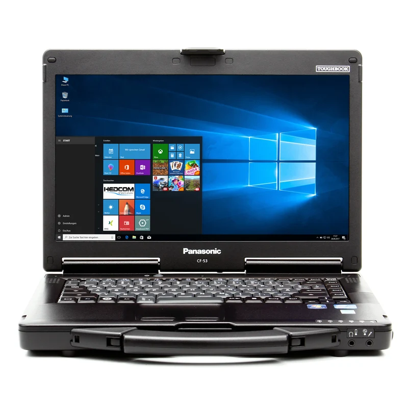 Panasonic Toughbook CF-53 Laptop, 14-inch Display, Intel Core i5-2520M (8GB RAM 256GB SSD) Windows 10 Pro