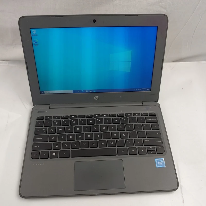 HP Stream 11 Pro G4, 11.6" Laptop, Intel Celeron @ 1.10 GHz (4GB RAM 64GB eMMC Drive) Windows 10 - Gray