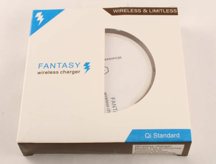 Fantasy Wireless Charger iPhone Samsung Qi Standard Wireless Charging Pad LED for Samsung Galaxy Apple iPhone
