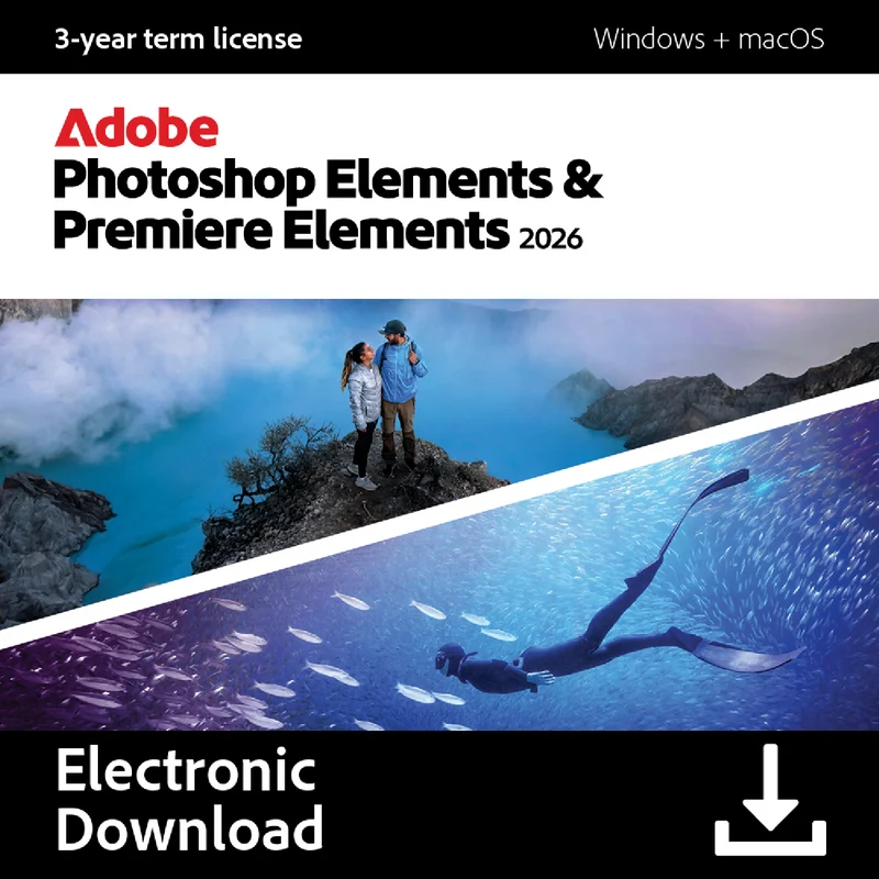 Adobe PHSP & PREM Elements 2026 ESD AU