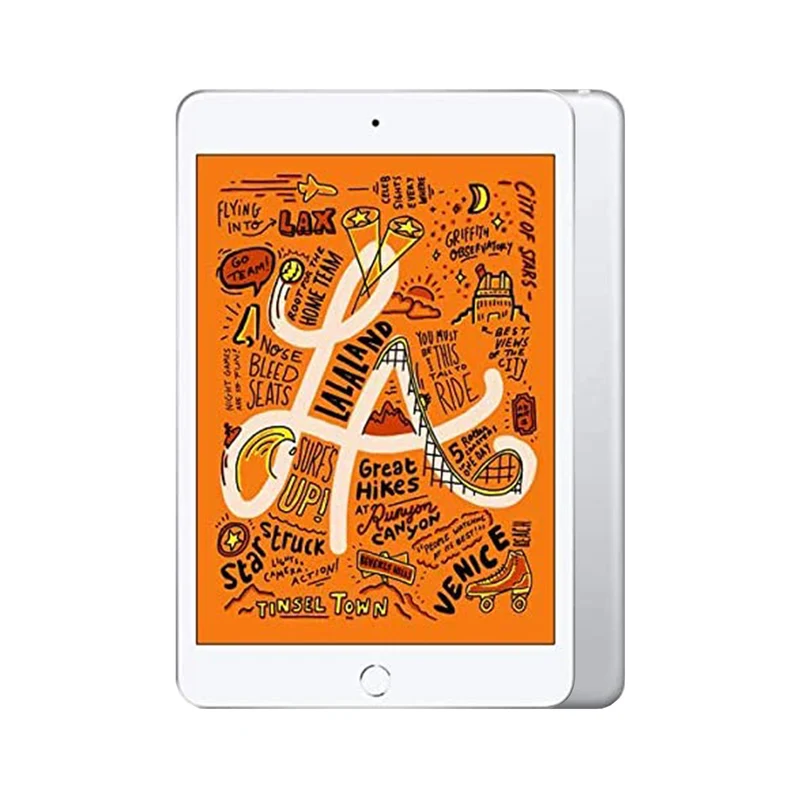 Apple iPad Mini 5th Gen (2019) 7.9" A12 4G 64GB Silver [~Refurbished: Excellent]