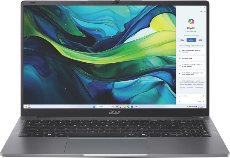 Acer Aspire Lite 15 15.6" N4500 8GB 128GB Laptop