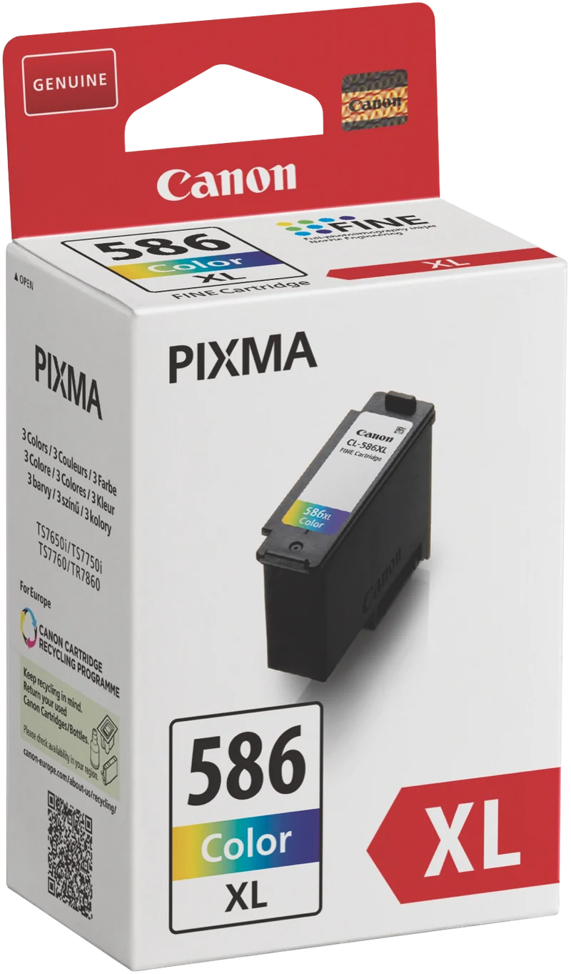 Canon CL-586XL Colour Fine Cartridge
