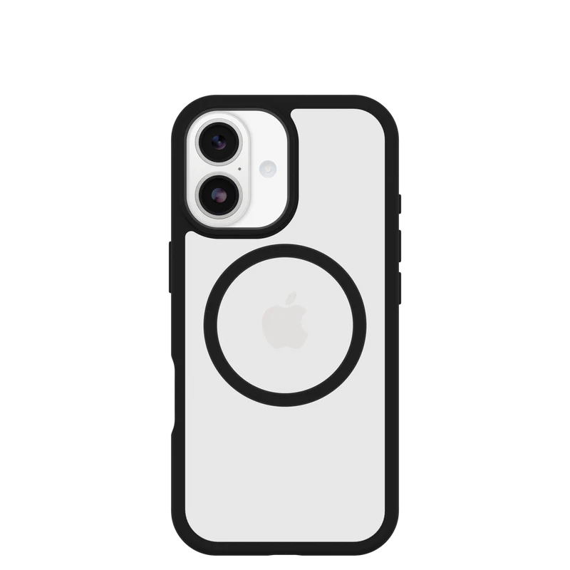 OTTERBOX React MagSafe iPhone 17 Case Black Crystal