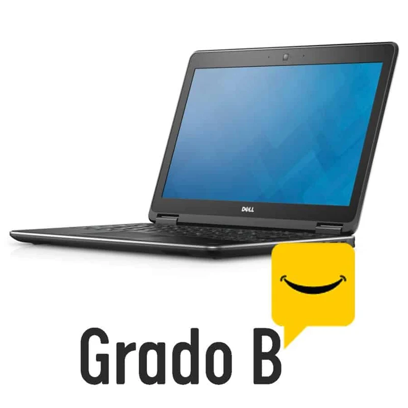 Dell Latitude E7240 Notebook 12.5" | Intel Core i5-4300U 1.9Ghz | Ram 8Gb | SSD 128Gb | Windows 10 | WiFi WebCam | Tastiera Italiana | Grado B