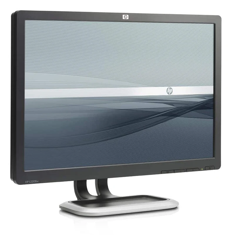 HP L2208w Monitor LCD 22" 1680x1050 Pixel Luminosità 300 cd/m² contrasto 1000:1 Tempo di risposta 5ms Perfetto per l'ufficio Grado B