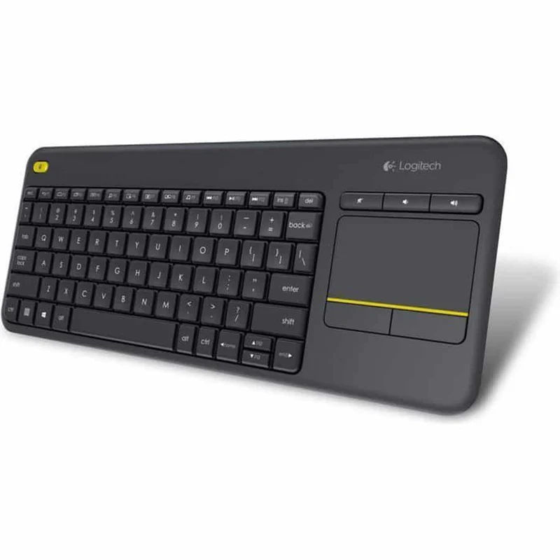 Tastiera con TouchPad Logitech Media K400 Plus Wireless con Touch Pad integrato controlla il tuo PC direttamente dal divano