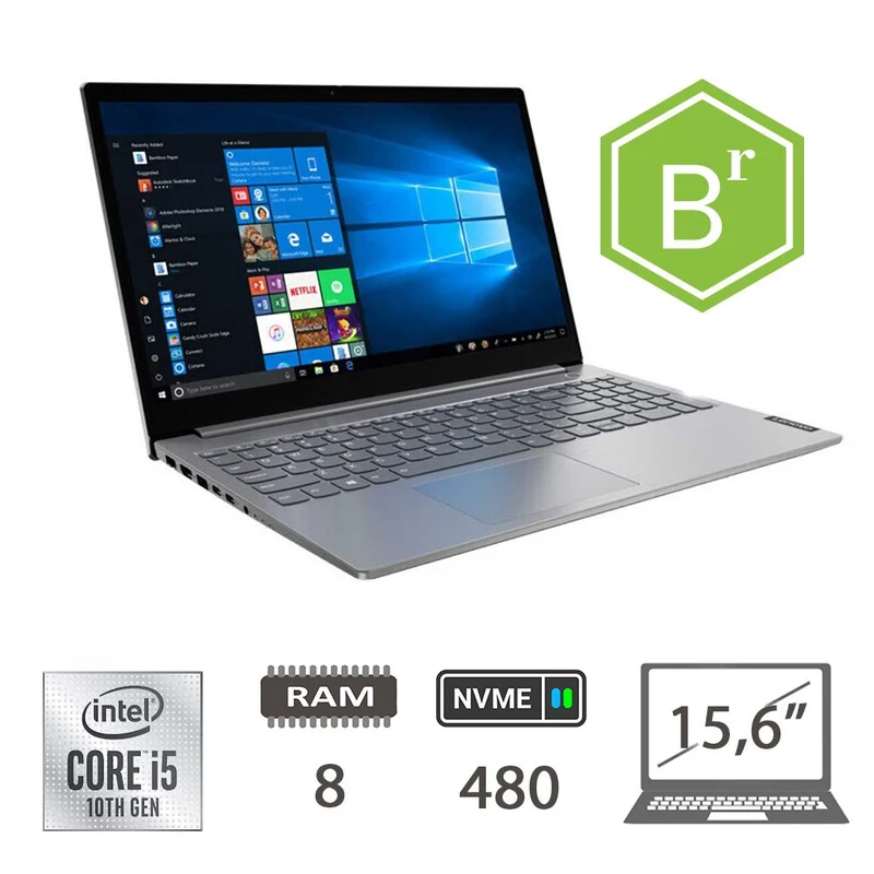 Lenovo Tb 15 I5-1035G1/8/Nvme512/15/W10P/2Y B