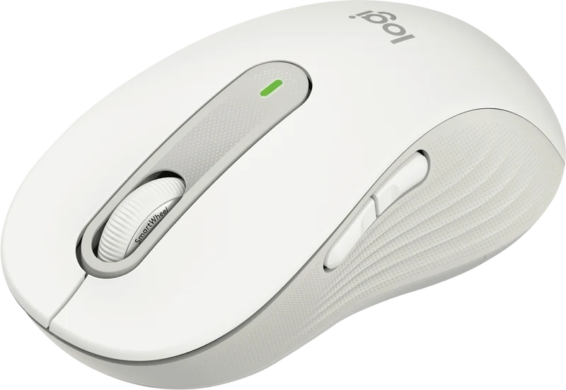 Logitech M650 Signature Wireless Mouse (Off White)