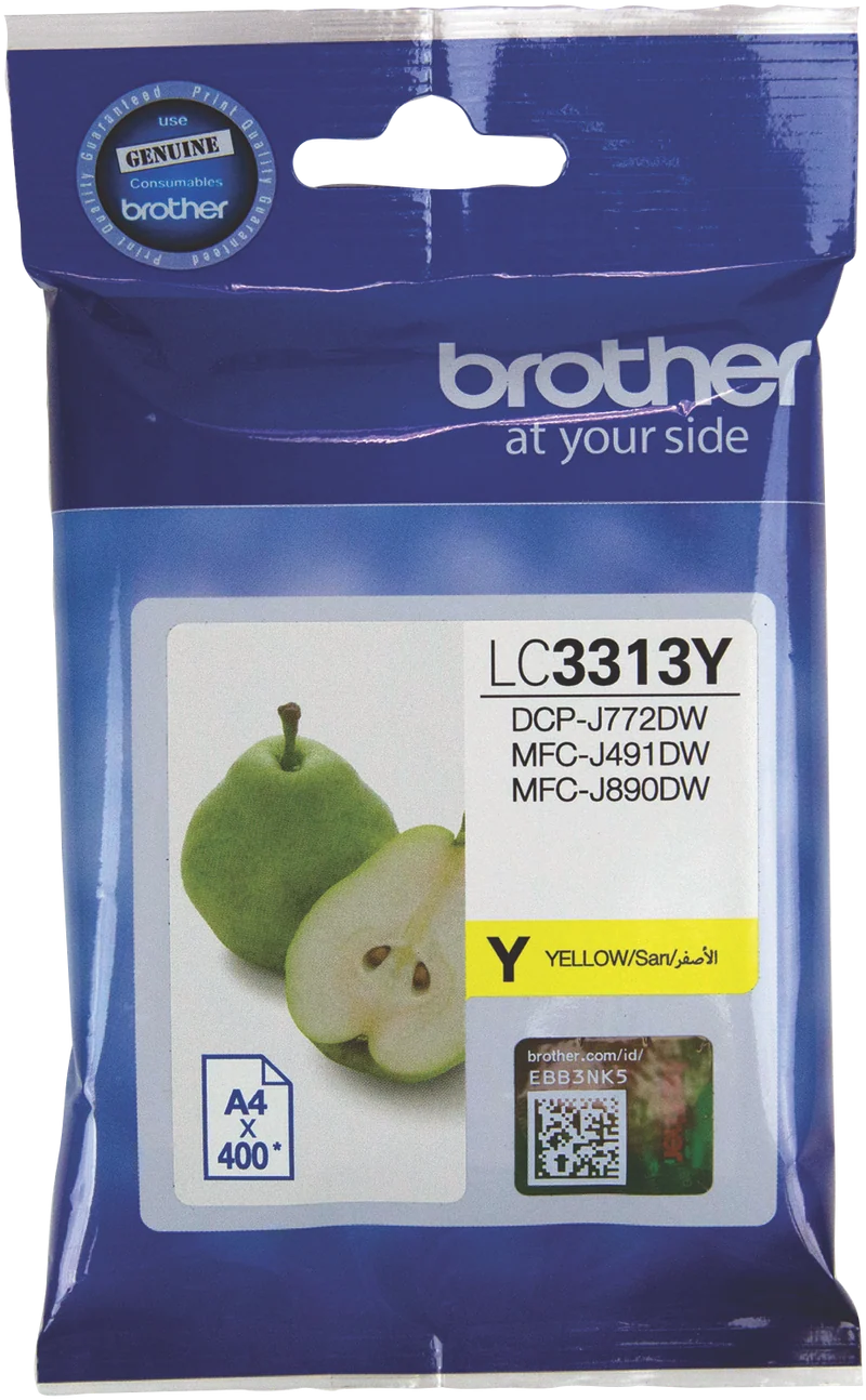 Brother LC3313 Yellow Ink Cartridge