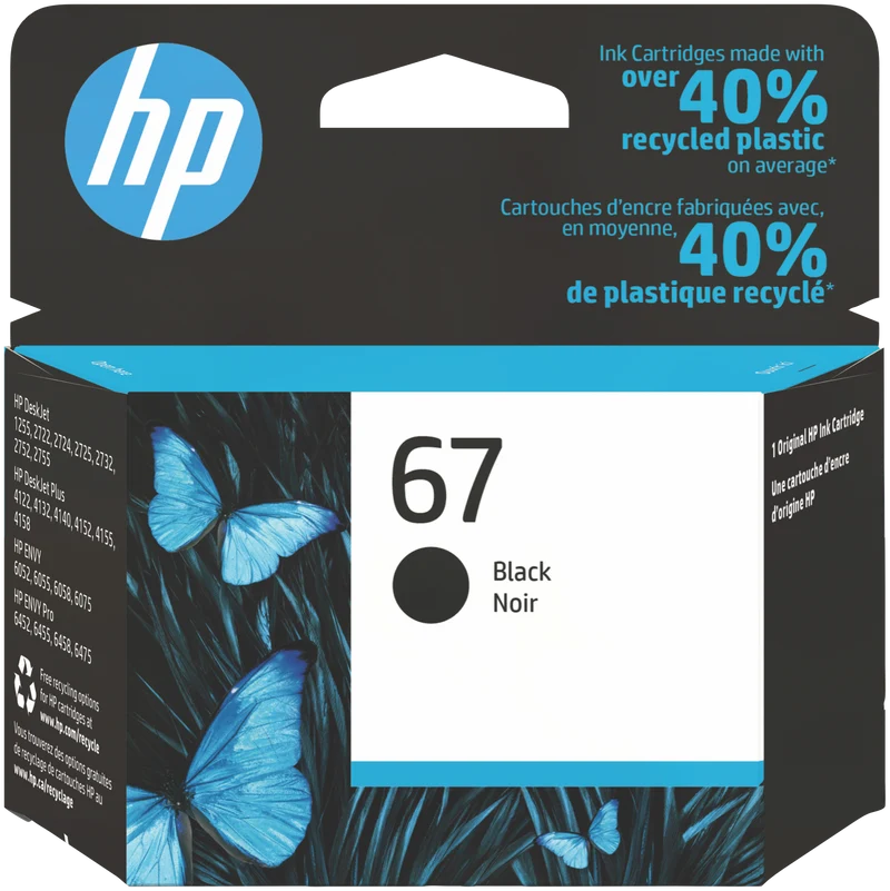 HP 67 Black Original Ink Cartridge