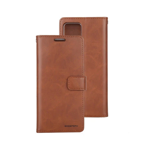 Goospery Bluemoon Diary for iPhone 13 - Brown