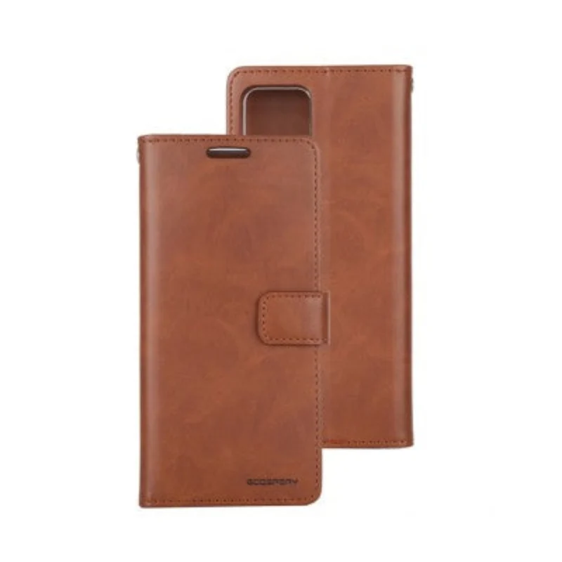 Goospery Bluemoon Diary for iPhone 16 Pro Max - Brown, With Magsafe