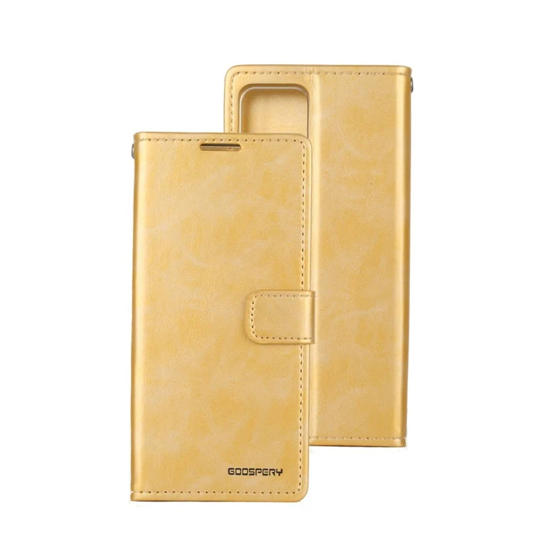 Goospery Bluemoon Diary case for iPhone 14 Pro - Gold