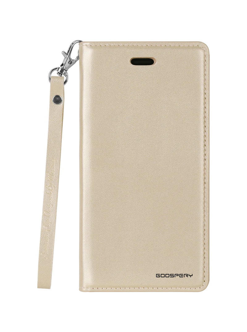Goospery Bluemoon Flip Case for Galaxy S22 - Gold