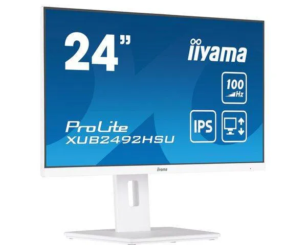 24 White Ete Ips-Panel, 1920X1080 100Hz, 15Cm